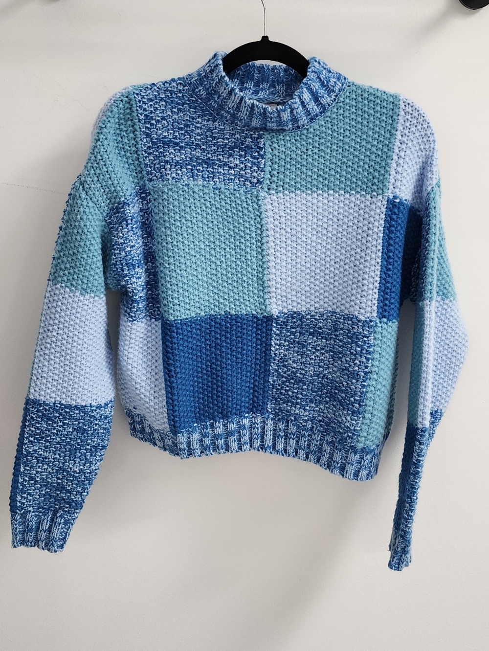 Cotton On Patchwork Knit Sweater
